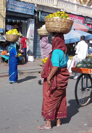 Vendeuses de fruits, Mysore